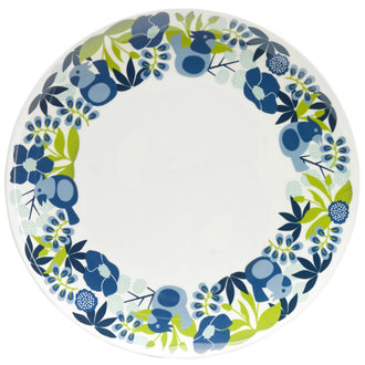 Piatto PIANO BLU MELAMINA CM25