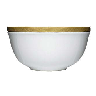 Ciotola con coperchio KEEP GRES/LEGNO CM12X7