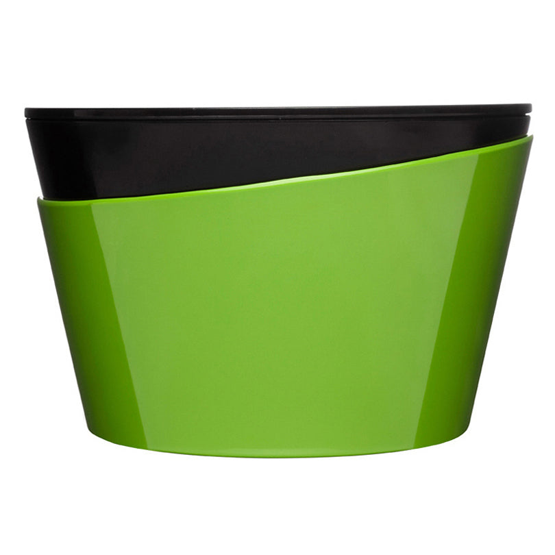 Scolapasta ALL-IN-ONE VERDE/NERO MELAM.CM24X15