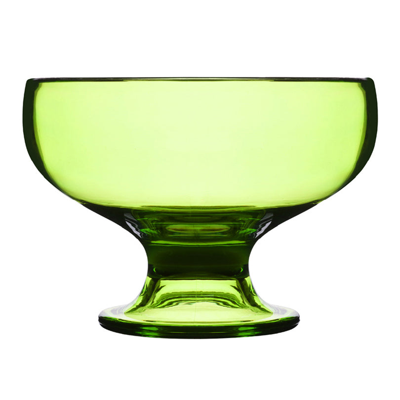 Ciotola gelato 4PZ.VERDE ACRILE CL25 CM 11X8
