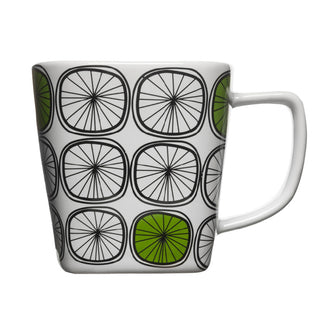 Mug QUAD."DANDY" VERDE GRES CL25 CM 8,5X8,5