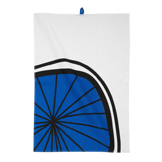 Strofinaccio 2PZ."DANDY" BLU "COTTONE; CM 70X50"