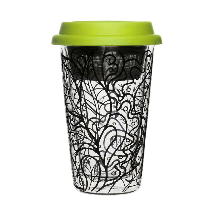 Mug TEA To Go BOTANICA VETRO CL 25/CM 15 CL 25/CM 15