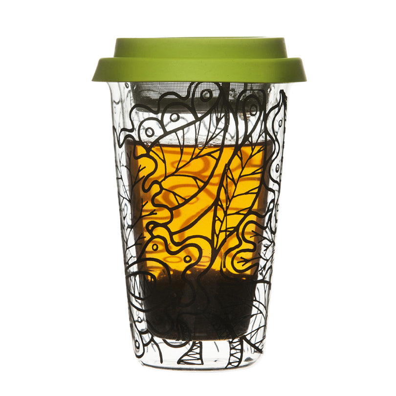 Mug TEA To Go BOTANICA VETRO CL 25/CM 15 CL 25/CM 15