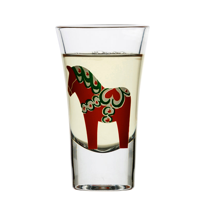Bicchiere grappa "Cavallo Dala" 4 pezzi Cl 6/cm 5x9