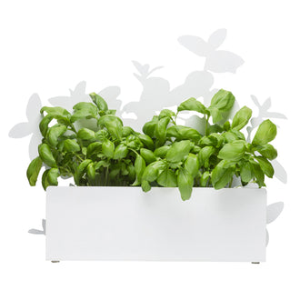 Porta Vaso P.ERBE "FORM" BCO MET. CM 36X9,5X29,5 CM 36X9,5X29,5