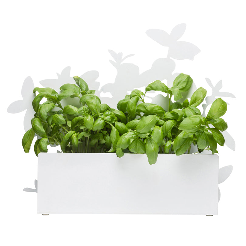 Porta Vaso P.ERBE "FORM" BCO MET. CM 36X9,5X29,5 CM 36X9,5X29,5