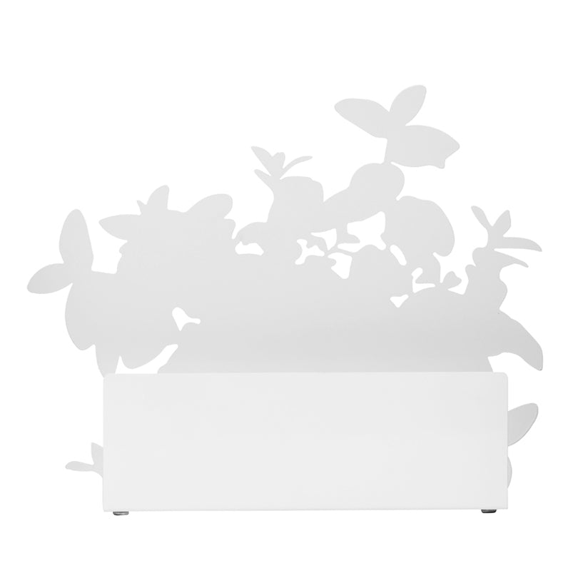 Porta Vaso P.ERBE "FORM" BCO MET. CM 36X9,5X29,5 CM 36X9,5X29,5