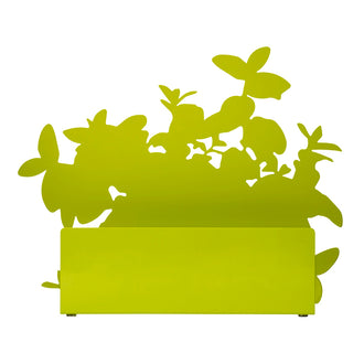 Porta Vaso P.ERBE "FORM" VERDE MET. CM 36X9,5X29,5 CM 36X9,5X29,5