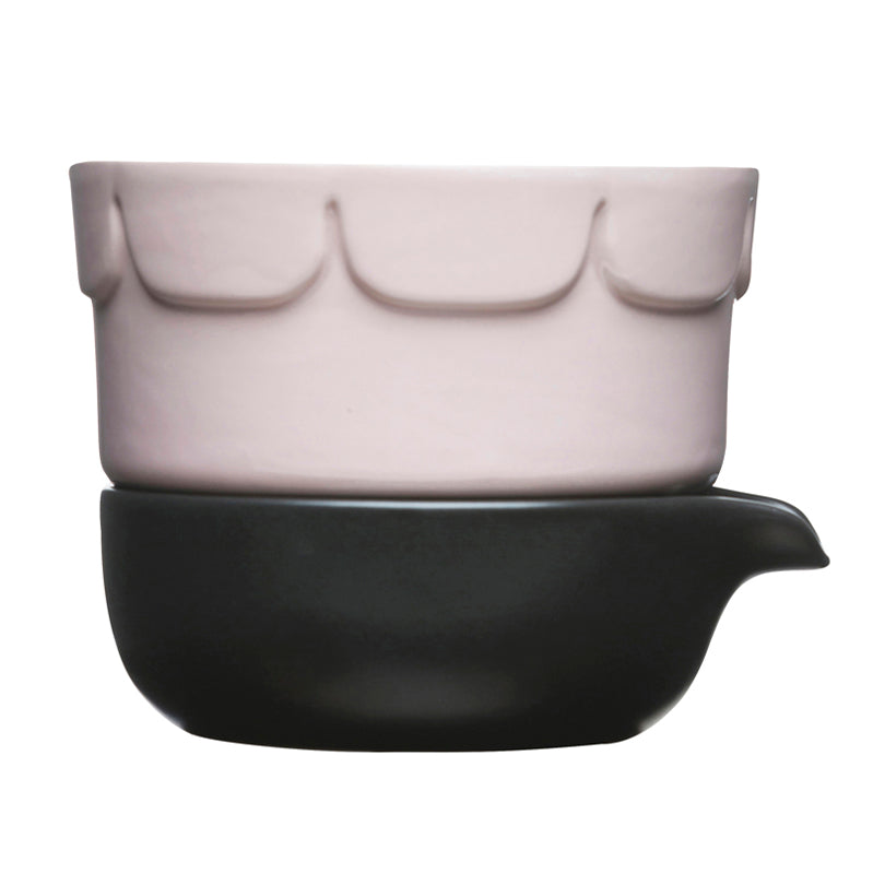 Vaso FIORI C.RISERVA D'ACQUA ROSA CM 13,5X12 CM 13,5X12