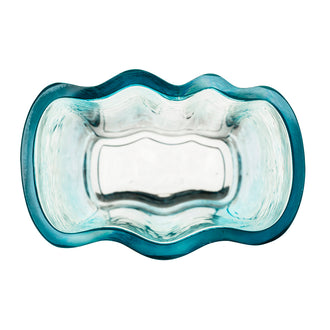 Vaso ALTO "SILHOUETTE" BLU CM 12X8X26 CM 12X8X26