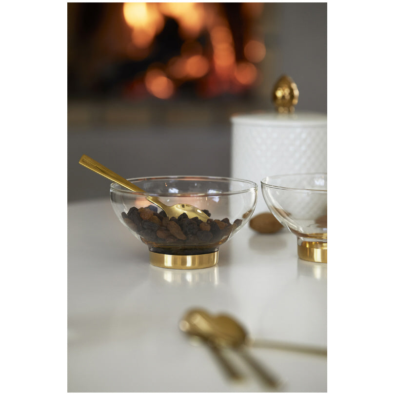 Ciotole snack tonde "Winter" 2 pezzi cm 11x6