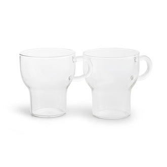 Tazza caffè/Vin brulè grande, in confezione da 2 pezzi cl 25/cm Ø8x9,5