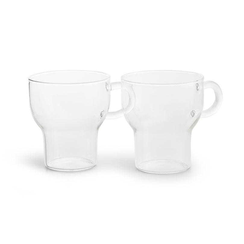 Tazza caffè/Vin brulè grande, in confezione da 2 pezzi cl 25/cm Ø8x9,5