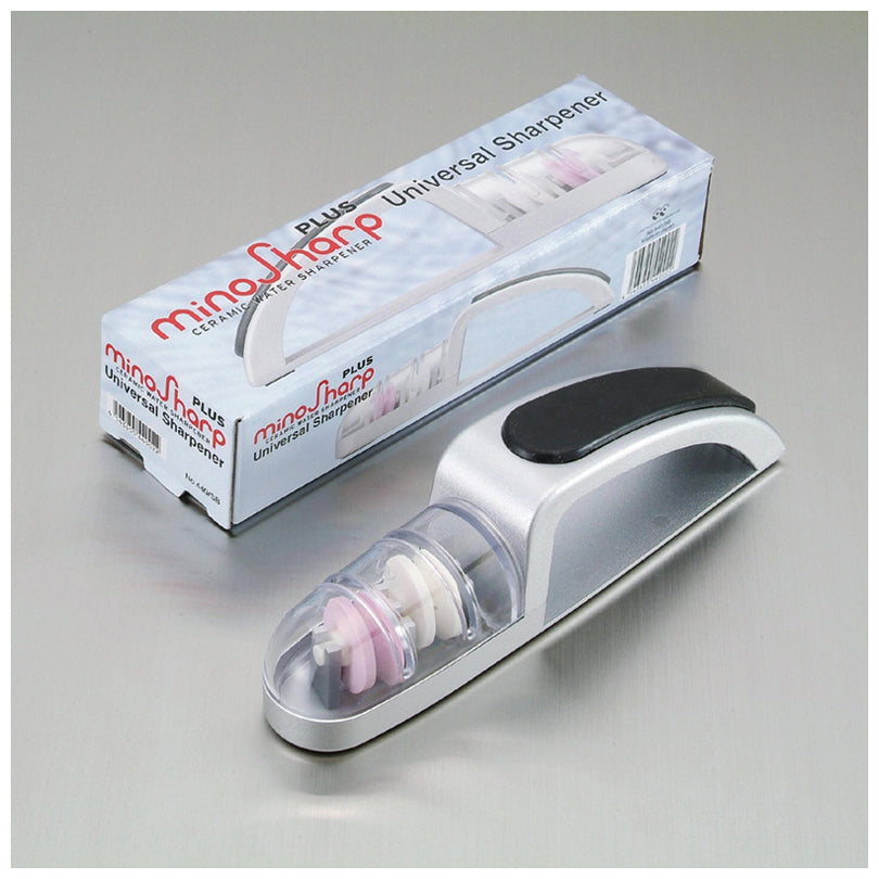 Affilacoltelli Minosharp Plus grigio/nero 440/SB