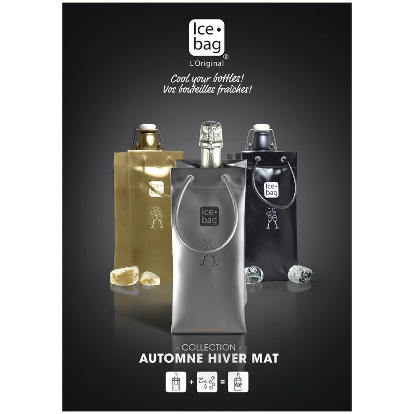 Raffreddabottiglie Ice.bag Basic cm 11,5x11,5x25