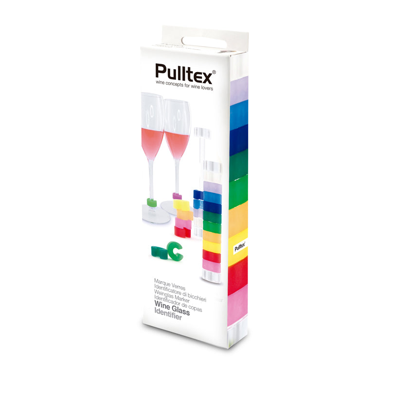 Segnabicchiere riutilizzabile "Identity", confezione da 10 pezzi cm Ø2x11,5