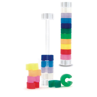 Segnabicchiere riutilizzabile "Identity", confezione da 10 pezzi cm Ø2x11,5