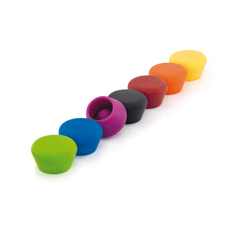 Tappo per vino, confezione assortita da 2 pezzi cm Ø4x2,5