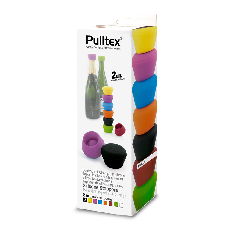 Tappo per vino, confezione assortita da 2 pezzi cm Ø4x2,5