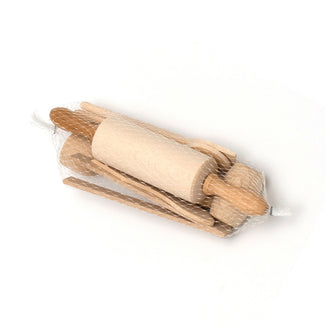 SET PER BAMBINI 9 PEZZI LEGNO