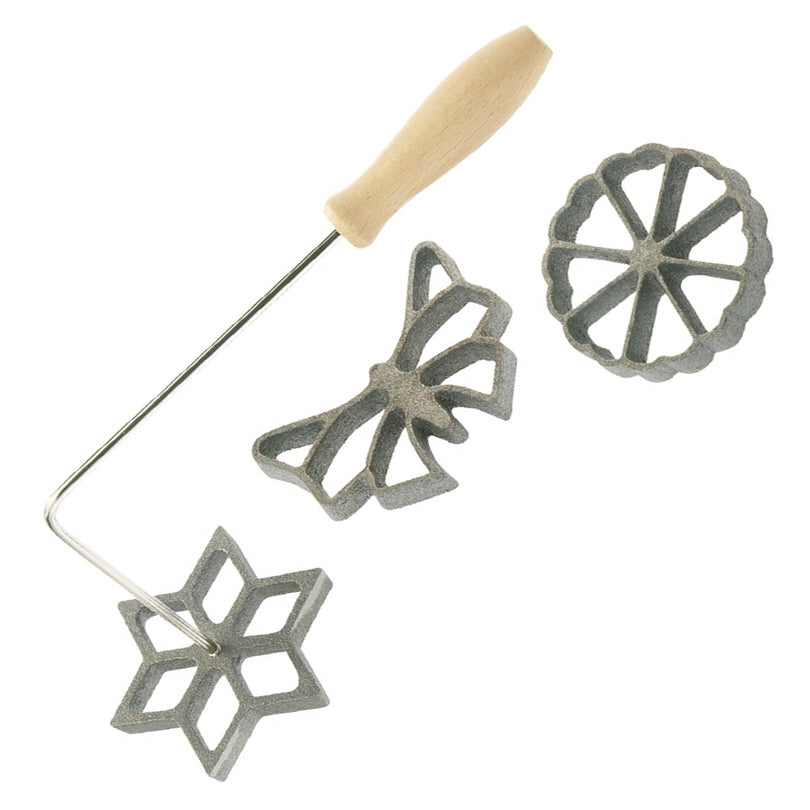 Formine per wafer con 3 Motivi cm 28x8,7x15