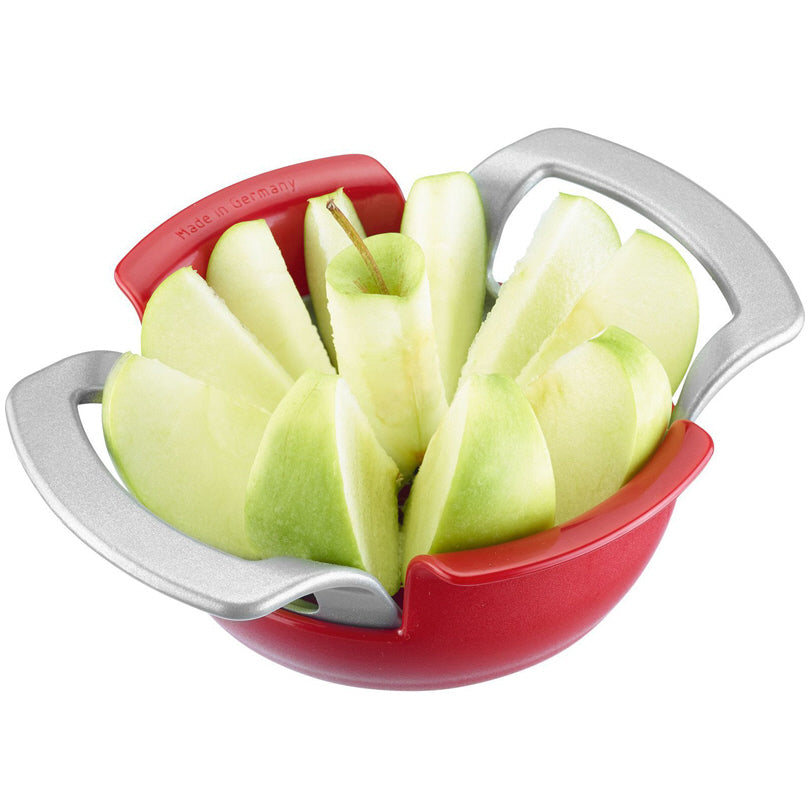 Tagliamele e -pere con base Divisorex Spezial per 10 spicchi cm 17x14x5