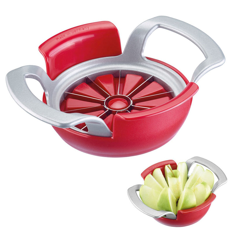 Tagliamele e -pere con base Divisorex Spezial per 10 spicchi cm 17x14x5