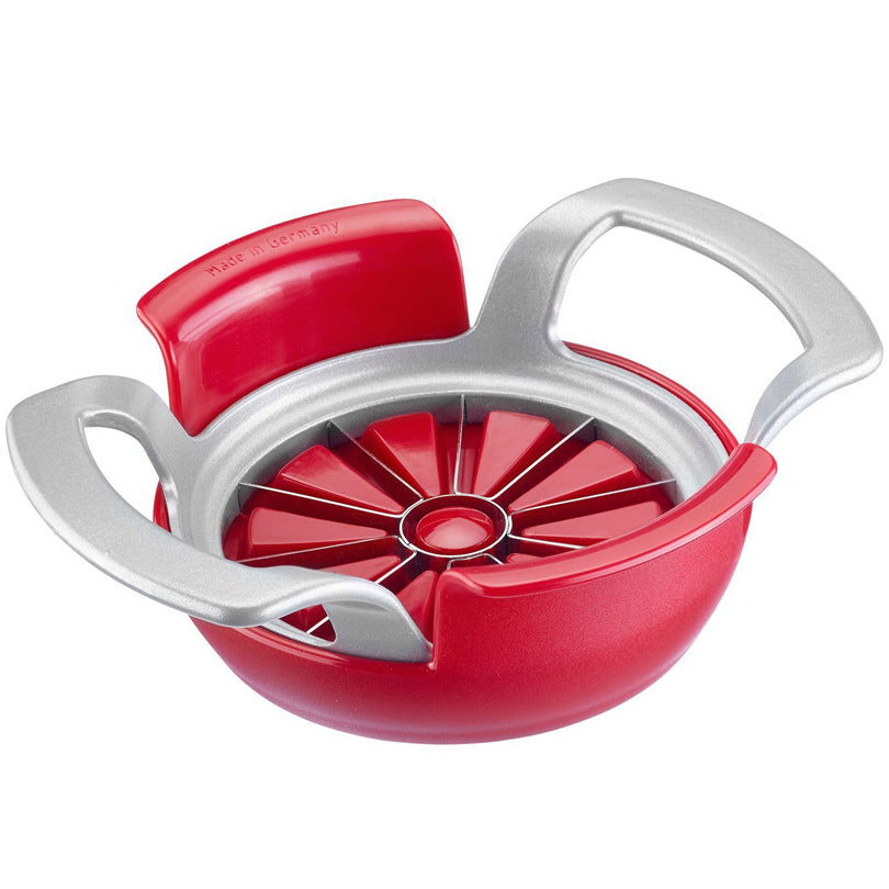 Tagliamele e -pere con base Divisorex Spezial per 10 spicchi cm 17x14x5