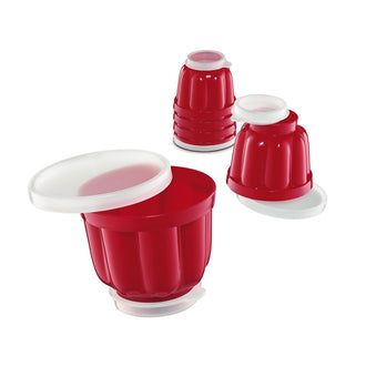 Stampo budino 6 pezzi cm 7,5x6/ml 150