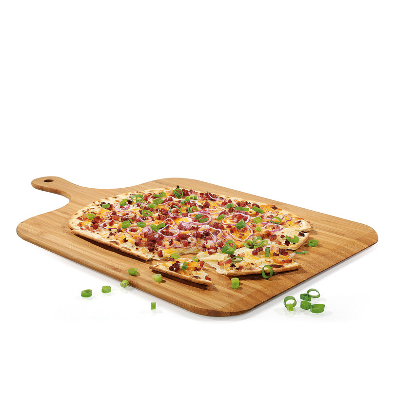 Tagliere per pizza rettangolare con manico Eco Line cm 51,5x32x1