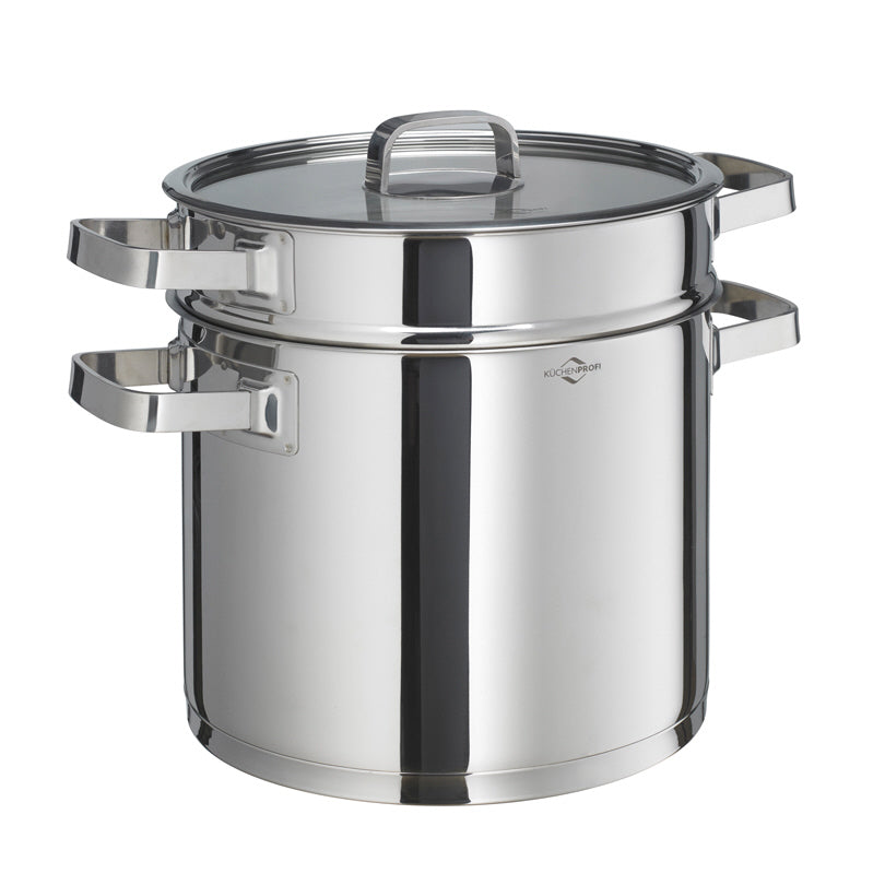 Pentola per pasta "San Remo" 3 pezzi cm Ø22x27/l 6