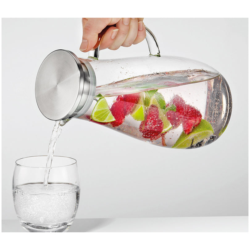 Caraffa con spiedino per frutta "Tropicana" l 2/cm Ø27,5x12,5