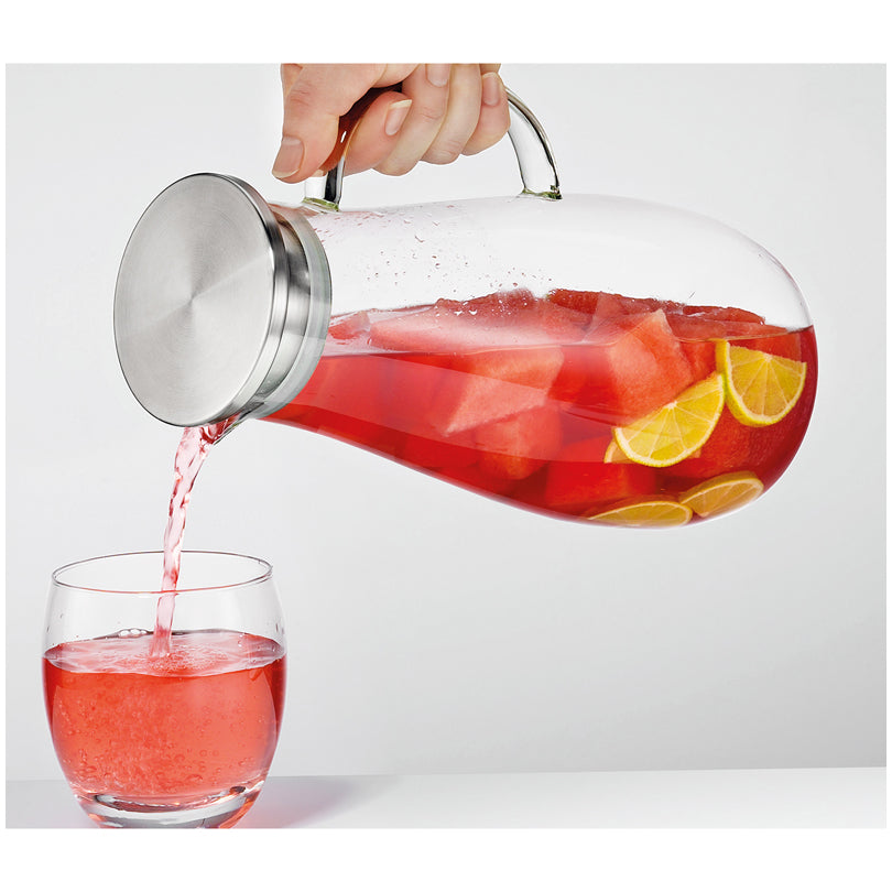 Caraffa con spiedino per frutta "Tropicana" l 2/cm Ø27,5x12,5