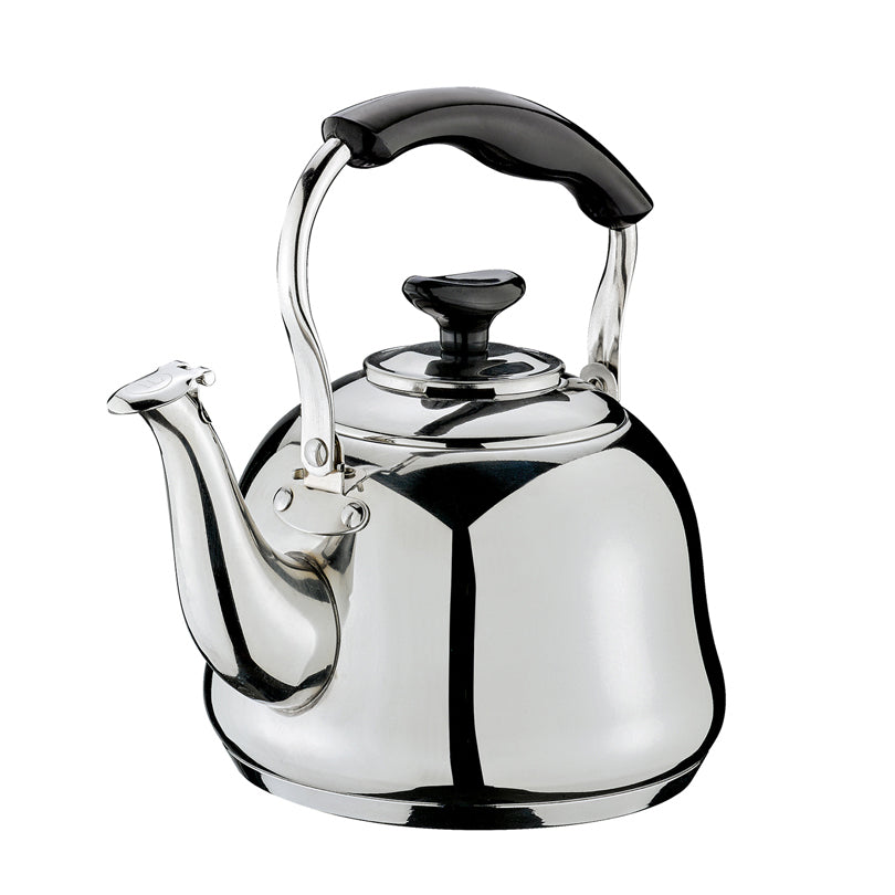 Bollitore con fischietto "Classico", lucido l 1/cm Ø14,5x19