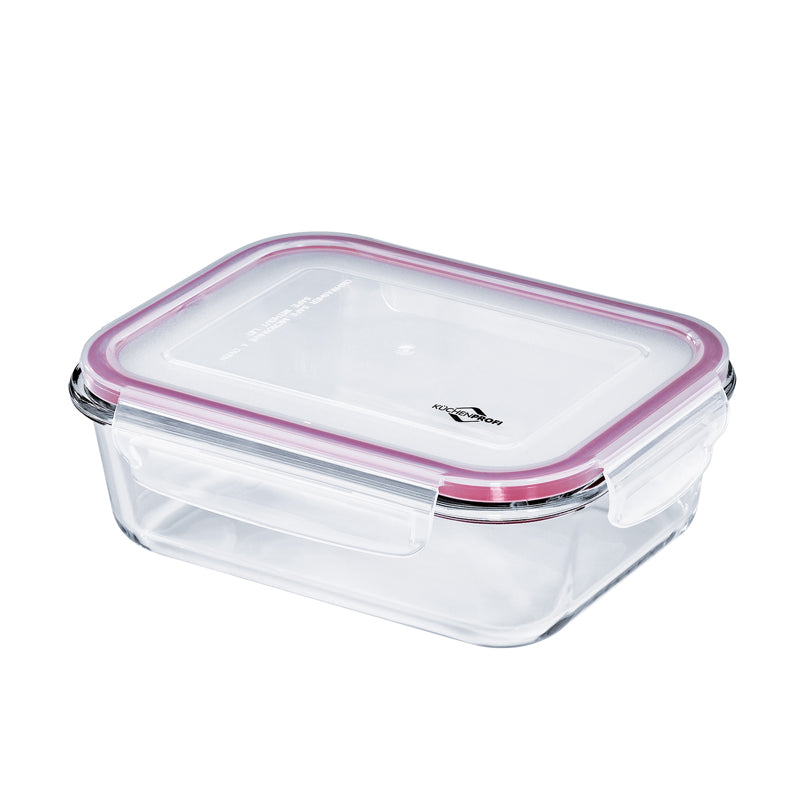 Lunchbox/Barattolo da cucina rettangolare M l 1,1/cm 20,5x15,5x6