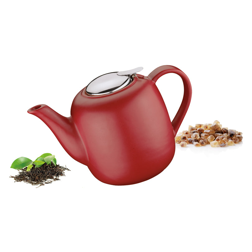 Teiera con infusore in acciaio inox "London" l 1,5