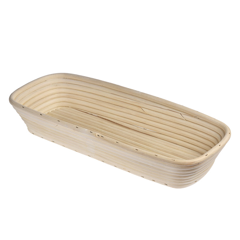 Cesto per lievitazione rettangolare "Bake" cm 40x15x6/l 3,6