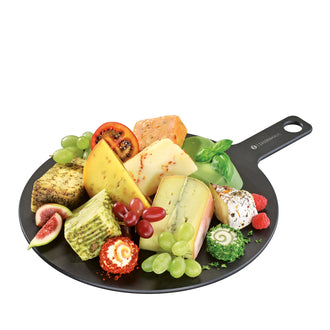 Tagliere tondo con manico da portata "Comfort Line" cm Ø30x40x0,6