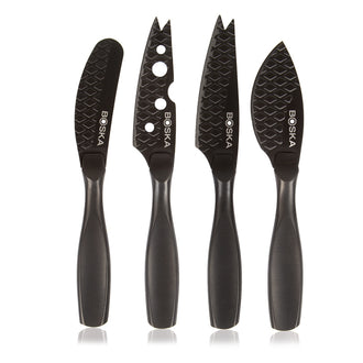 Set 4 coltelli formaggio mini "Monaco+" cm 14,5-16