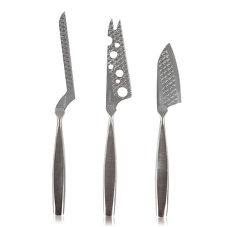 Set 3 coltelli formaggio "Monaco+" cm 21-26