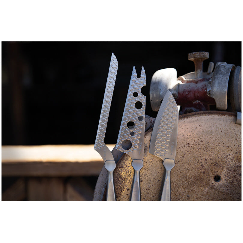 Set 3 coltelli formaggio "Monaco+" cm 21-26