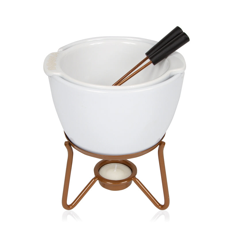 Set per fonduta al cioccolato Marie, 5 pezzi cm Ø14,5x17,5