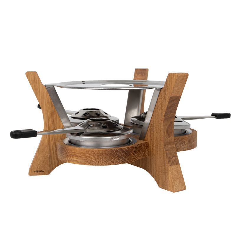 Fonduta al formaggio/cioccolato Mr. Big per 12 persone, set di 17 pezzi l 6,5/cm Ø33x30