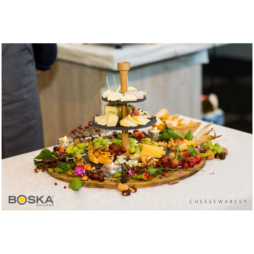 Etagere tonda a 3 piani Party Tower cm Ø30x33