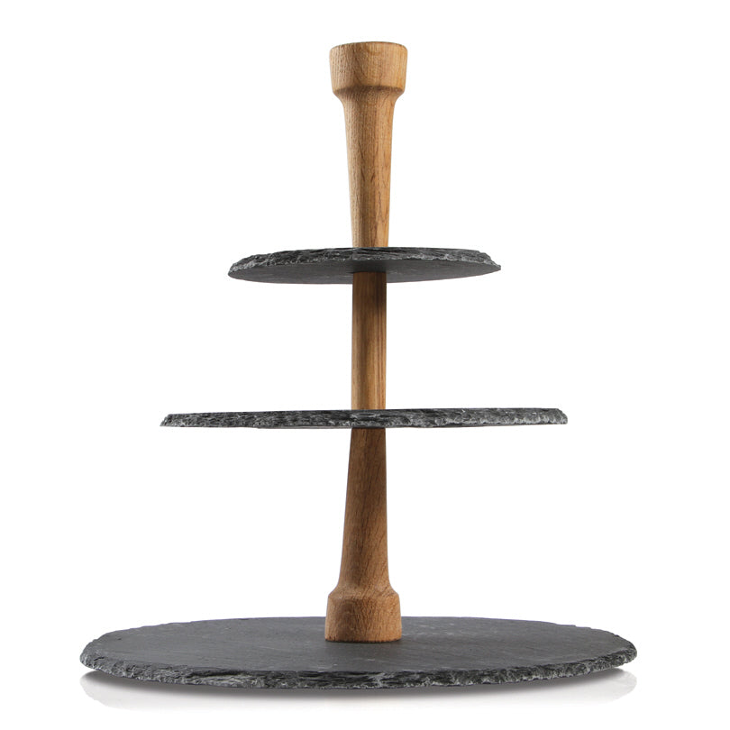 Etagere tonda a 3 piani Party Tower cm Ø30x33