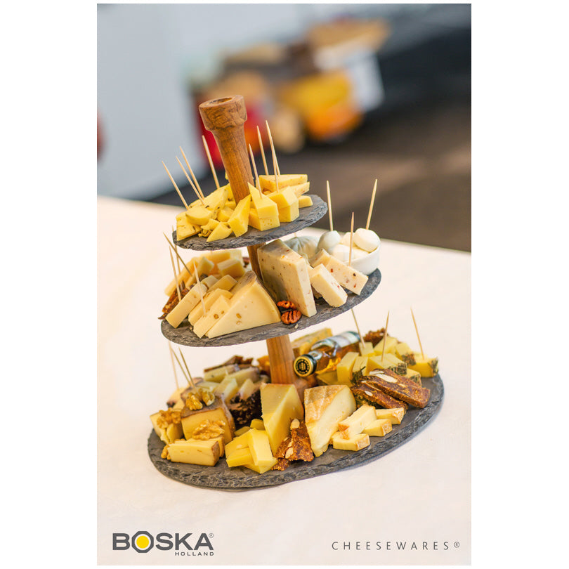 Etagere tonda a 3 piani Party Tower cm Ø30x33