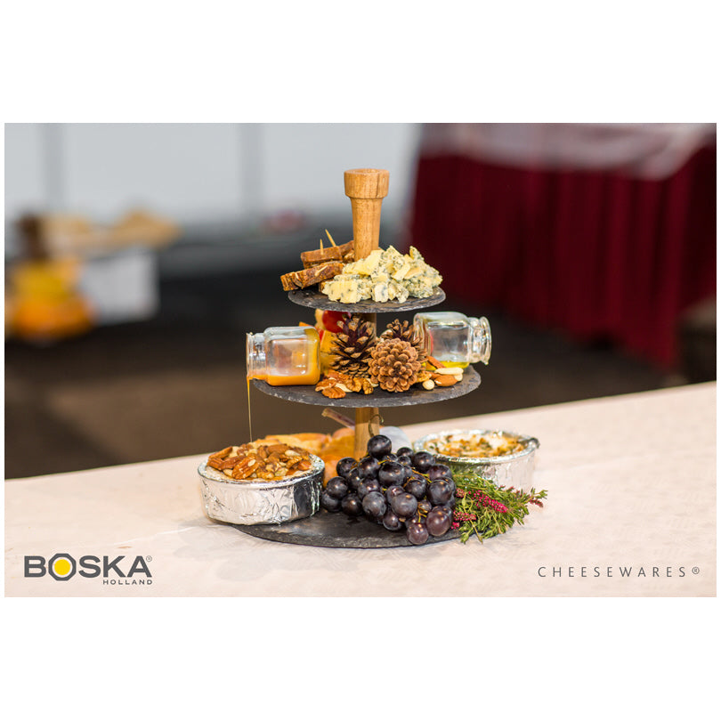 Etagere tonda a 3 piani Party Tower cm Ø30x33