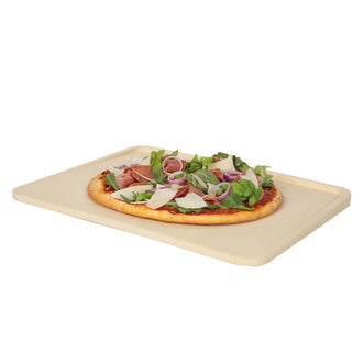 Pietra per pizza rettangolare "Deluxe" cm 40x32x2