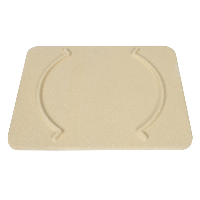 Pietra per pizza rettangolare "Deluxe" cm 40x32x2